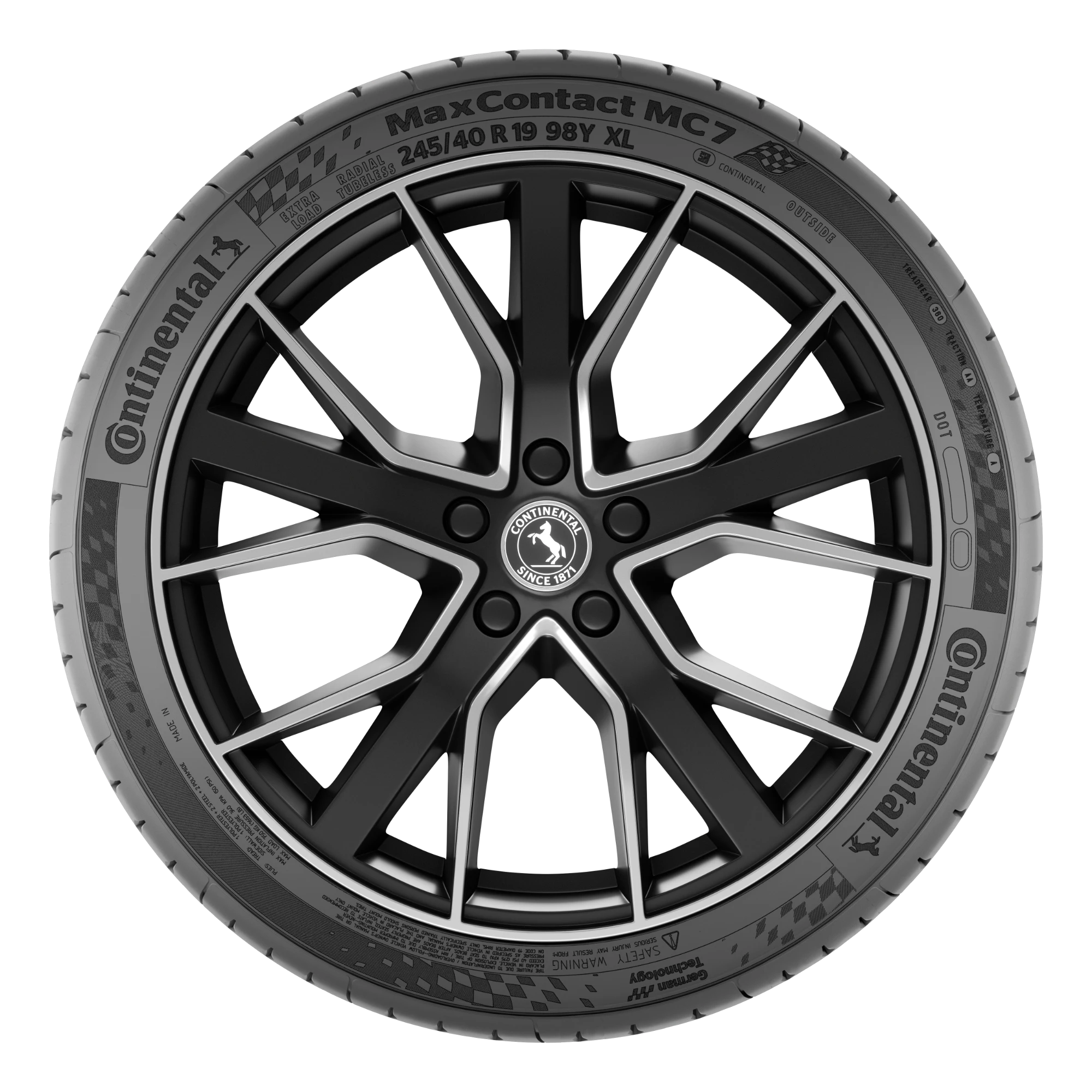 แก้มยาง MaxContact MC7 ขนาด 245/40 R19 98Y XL